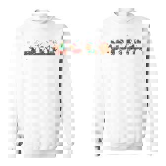 Weenie Dog Dachshund Christmas Cute Merry Xmas Holiday Sweatshirt | Mazezy