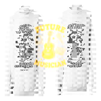 Future Musician Kids Musical Inspiration Young Music Lovers Tank Top Sweatshirt Unisex | Mazezy