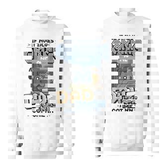 Gaming And Dad Jokes 面白い レトロ ゲーマー 父 しゃれ スウェットシャツ - Kawaiitshirt