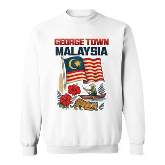George Town Malaysia Souvenir Traveling Sweatshirt Unisex | Mazezy