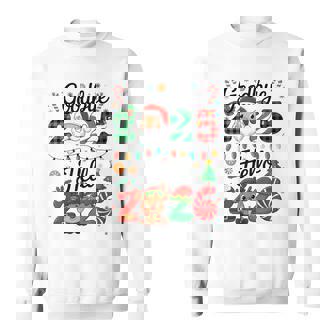 Goodbye 2025 Hello 2026 Happy New Year Christmas Family Sweatshirt | Seseable CA