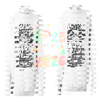 Goodbye 2025 Hello 2026 Happy New Year's Eve Christmas Xmas Sweatshirt - Thegiftio