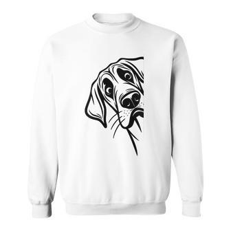 Goofy Giant Adorable Large Gentle Dog Lover Great Dane Sweatshirt - Thegiftio UK