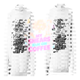 Hairdresser Hairstylist Cosmetologist Coffee Lover Salon Tank Top Sweatshirt Unisex | Mazezy