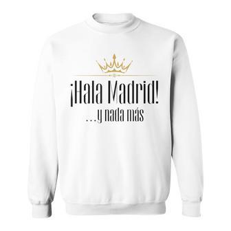 Hala Madrid Y Nada Mas Afición Madrid Hinchas Camisa de entrenamiento - Regaloses