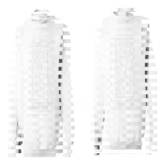 The Hanged Man タロットカード ゴシック ハロウィン ホラー バックプリント スウェットシャツ - Kawaiitshirt