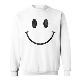 Happy Face Big Style – Happiness Smile Sweatshirt - Seseable