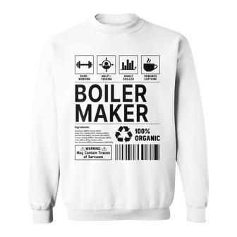 Hardworking Multitasking Boilermaker Sweatshirt Unisex | Mazezy