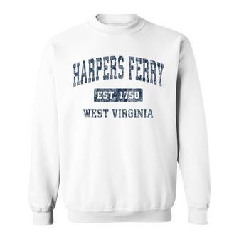 Harpers Ferry West Virginia WV Vintage Established Tank Top Sweatshirt Unisex | Mazezy