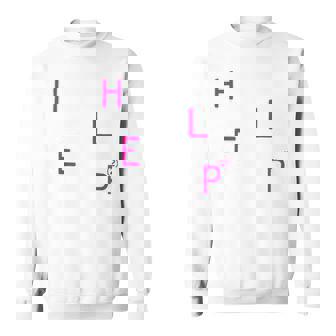 Help2 スウェットシャツ - Kawaiitshirt