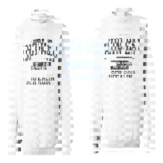 Hilton Head South Carolina SC Vintage Established Sports Tank Top Sweatshirt Unisex | Mazezy