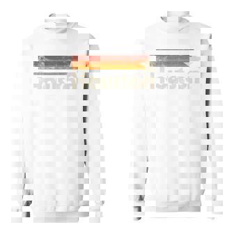 Houston Texas Vintage Houston Stripes Strong Old 70S 80S 90S Sweatshirt | Mazezy