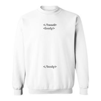 Htmlヘッドボディタグ オタク スウェットシャツ - Kawaiitshirt