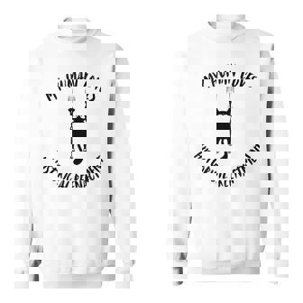 My Human Loves Historical Reenactment Cat Parent Hobby Tank Top Sweatshirt Unisex | Mazezy