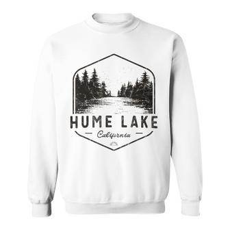Hume Lake California Outdoors Vintage Sweatshirt Unisex | Mazezy
