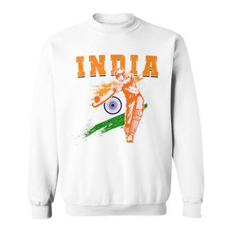India Cricket Supporters Jersey Bharath Cricket Fans Sweatshirt - Thegiftio UK