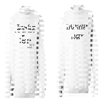 Inspirational Birth Of Our Lord Christmas Story Tri-Blend Sweatshirt - Thegiftio