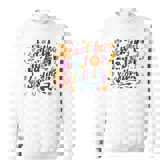 It's a Beautiful Day Autumn For Socializing Teammate Friends Sweatshirt Unisex | Mazezy
