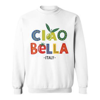 Jardín Para El Patrimonio Cultural Italiano Ciao Bella Italia Lover Camisa de entrenamiento - Regaloses