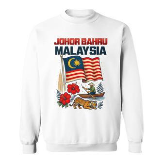 Johor Bahru Malaysia Souvenir Traveling Sweatshirt Unisex | Mazezy