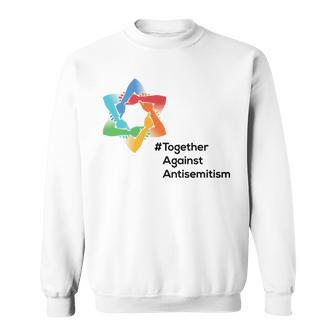 Juntos Contra El Antisemitismo Manga Larga Camisa de entrenamiento - Regaloses