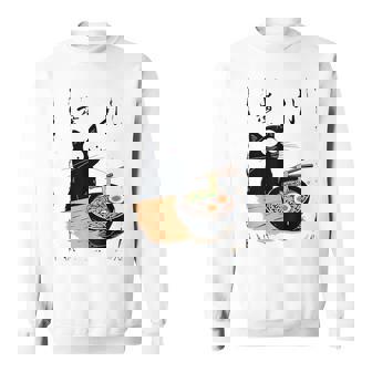 Kawaii Ramen Cat Cute Japanese Food For Anime Noodle Lovers Sweatshirt | Seseable FR