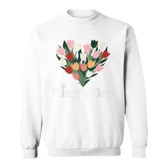 Koningsdag Netherlands 2025 Crown Kings Day Amsterdam Sweatshirt - Thegiftio UK