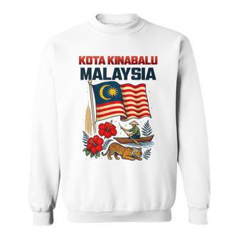 Kota Kinabalu Malaysia Souvenir Traveling Sweatshirt Unisex | Mazezy