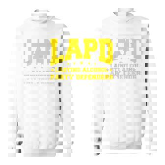 Lapd – Défenseurs Durables D'alcool Los Angeles Drôle Sweater e - Cadeauxyz