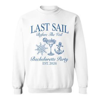 Last Sail Before The Veil 2026 Drinking Beach Bach Crew Sweatshirt - Monsterry