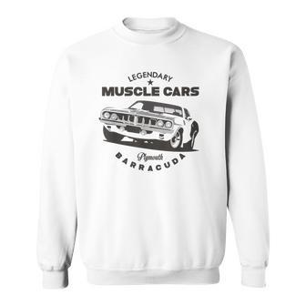 Legendary Muscle Car Barracuda Cuda Classic Vintage 1970S Sweatshirt - Thegiftio UK