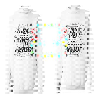 Most Likely To Overshop Holiday Spending Humor Sweatshirt Unisex | Mazezy