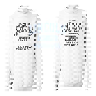 Lincoln Nebraska NE Vintage Established Sports Sweatshirt Unisex | Mazezy