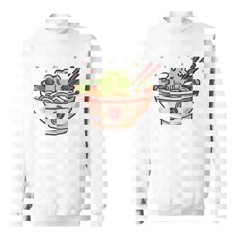 Lindo Rana Comiendo En Ramen Tazón De Fideos Japoneses Traje Amante Camisa de entrenamiento - Regaloses