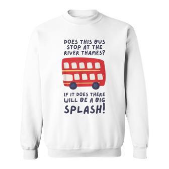 Londres Autobús Dibujo Y Londresacacionesouvenirs British Camisa de entrenamiento - Regaloses