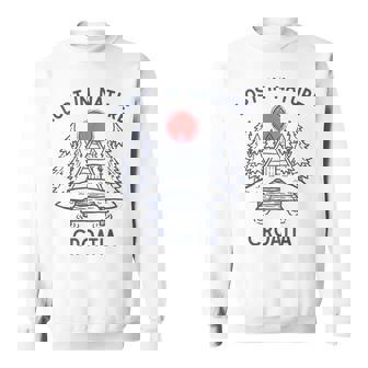 Lost In Nature Vacation Travel Croatia Sweatshirt Unisex | Mazezy