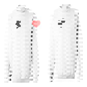 I Love My Aggie Red Heart Tri-Blend Sweatshirt - Monsterry