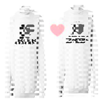 I Love Bbq リブ スウェットシャツ - Kawaiitshirt