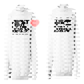 I Love My Husband I Heart My Husbandalentines Day スウェットシャツ - Kawaiitshirt