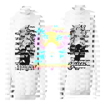 Love Story Honeymoon Beach Vacation Couple Vibes Sweatshirt Unisex | Mazezy