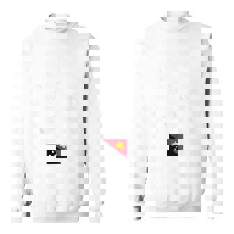 Made In Papua New Guinea With Flag Sweatshirt Unisex | Mazezy