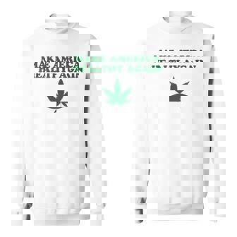 Marijuana MAHA Make America Healthy Again Sweatshirt - Monsterry