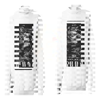 Medusa Backprint 女神の蛇 ギリシャ神話 バックプリント メデューサ 長袖tシャツ スウェットシャツ - Kawaiitshirt