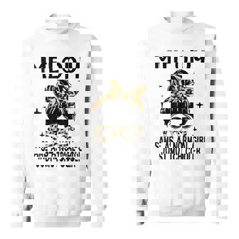 Melody Costume Cute Definition Personalized Name Melody Sweatshirt - Thegiftio