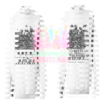 Merry Christmas Trees Lights Xmas Matching Family 2025 Sweatshirt | Seseable CA