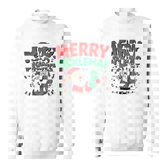 Merry Picklemas Christmas 2024 Santa Elf Pickle Lover Sweatshirt | Seseable CA