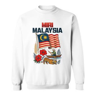 Miri Malaysia Souvenir Traveling Sweatshirt Unisex | Mazezy