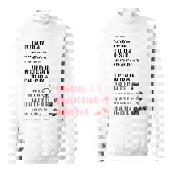 Monday Tuesday Wednesday Thursday Practice Qualifying Sweatshirt - Thegiftio