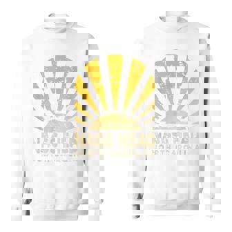 Nags Head NC Sunny Nags Head North Carolina Sweatshirt Unisex | Mazezy