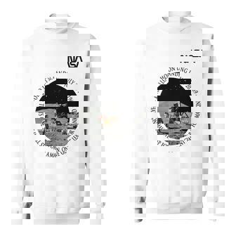 Nasa アポロ11号 月面着陸 1969年7月20日 長袖tシャツ スウェットシャツ - Kawaiitshirt